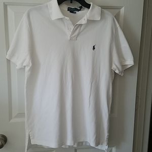 White Men's Ralph Lauren Polo shirt